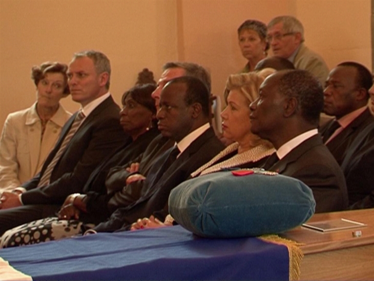 Un ami de la Côte d`Ivoire s’en est allé: Le dernier adieu à Dominique Pin en présence de SEM Alassane Ouattara